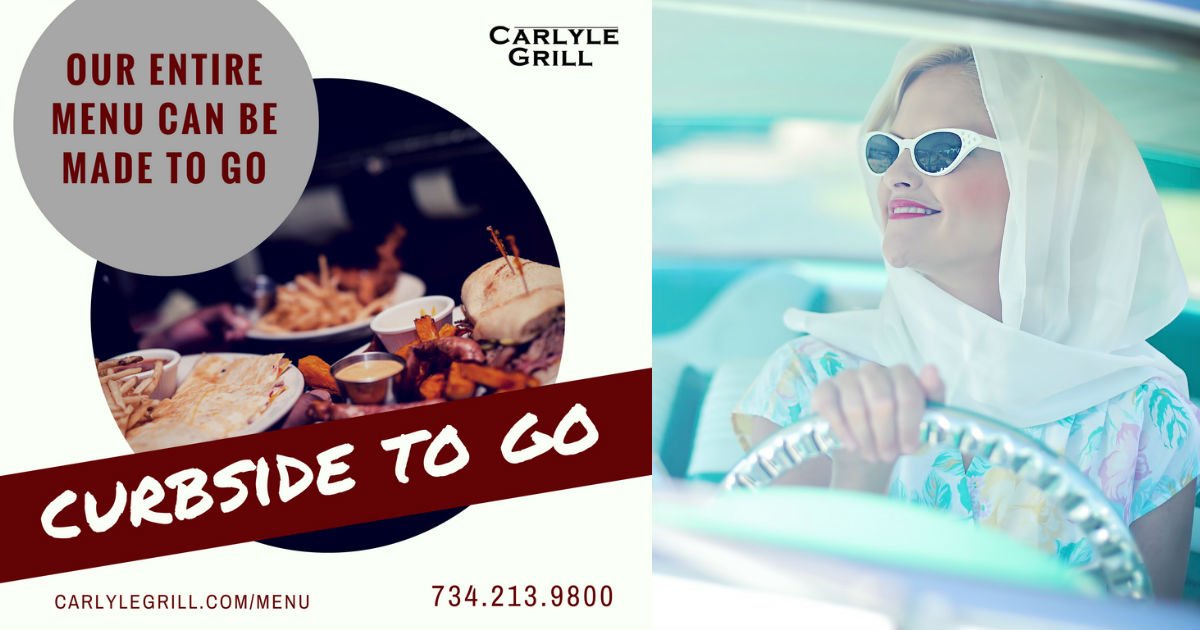 CarlyleGrill's tweet photo. We've Got You Covered! https://t.co/FmavOdvo2S