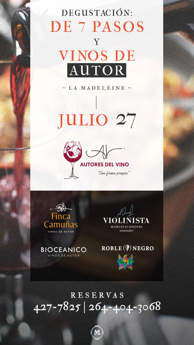 #Violinista se presenta próximo Jueves 27 en La Madeleine