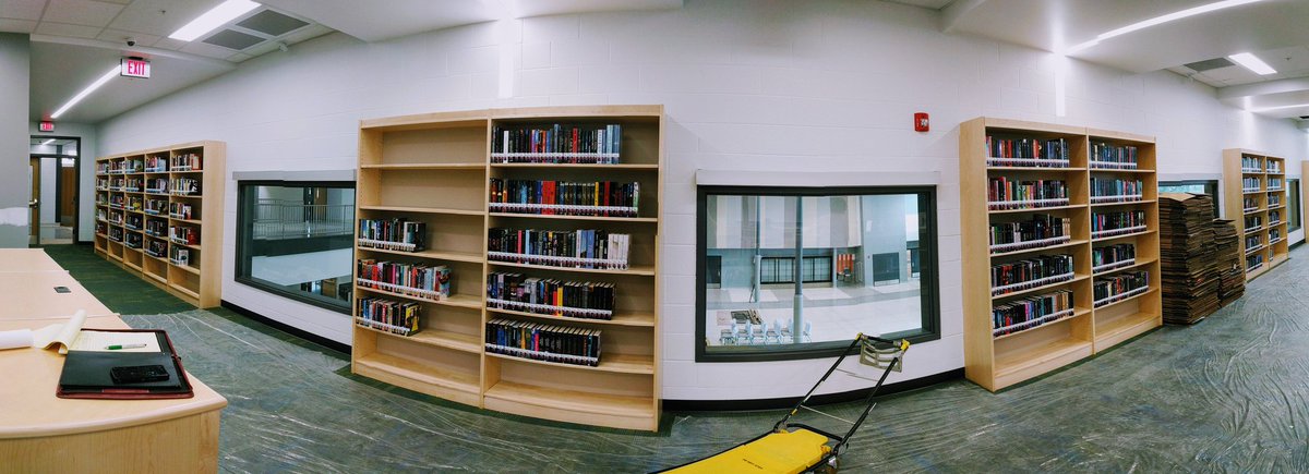 FDHSBookJockey's tweet photo. Fruits of our labor! @MackinVIA #FDHSReads #stockingthestables https://t.co/I9N5jXftlW