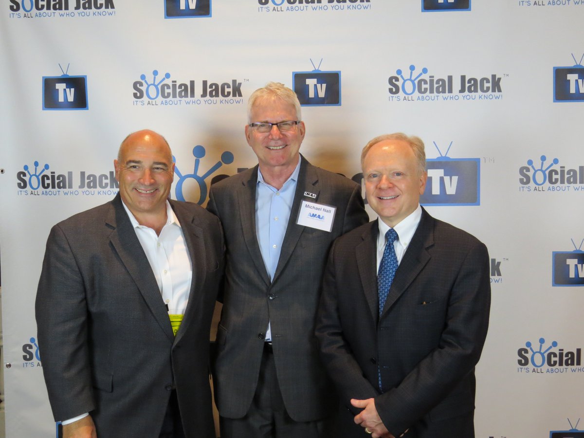 getsocialjack's tweet photo. Awesome pic of Dean DeLisle(Left), Mike Nall(Center), and Kenneth Sanginario(Right) at the 2017 AMAA Conference last week #AMAASummer17 https://t.co/IYJUKQ0fbc