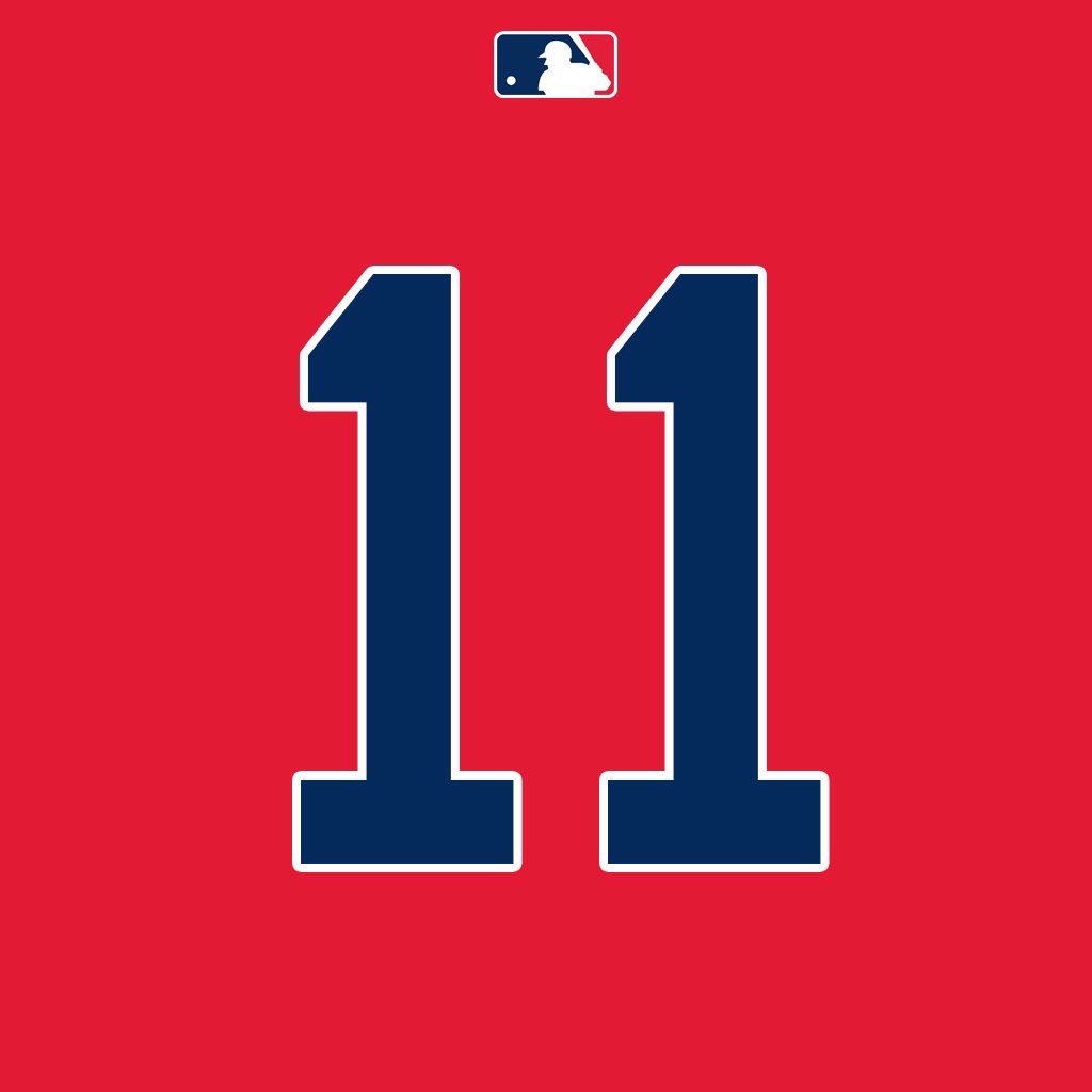 MLB Jersey Numbers on X: 3B Rafael Devers (@Rafael_Devers) will wear  number 11. Last worn by INF/OF Chase d'Arnaud earlier this season. #RedSox   / X