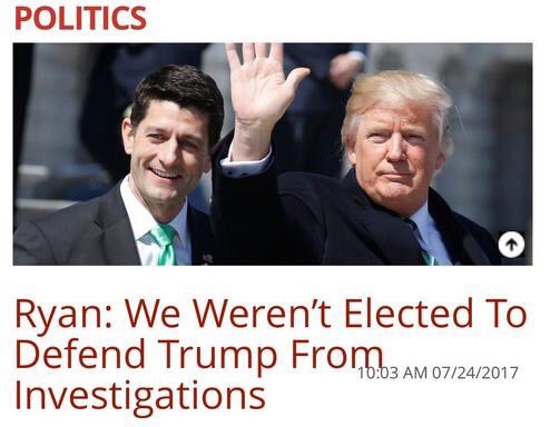 cwitch1961's tweet photo. @philipaklein Great...Trump wasn't elected to defend @GOP @SenateGOP @HouseGOP from their incompetence. #whyvoterepublican https://t.co/TMsGtQnt9w