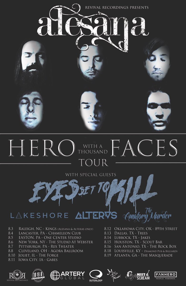 <a href="/Thrillcall/">Thrillcall</a> is giving away tickets for our Hero With A Thousand Faces Tour!!! 

Find out how to enter:  thrl.cl/2ubPpZf