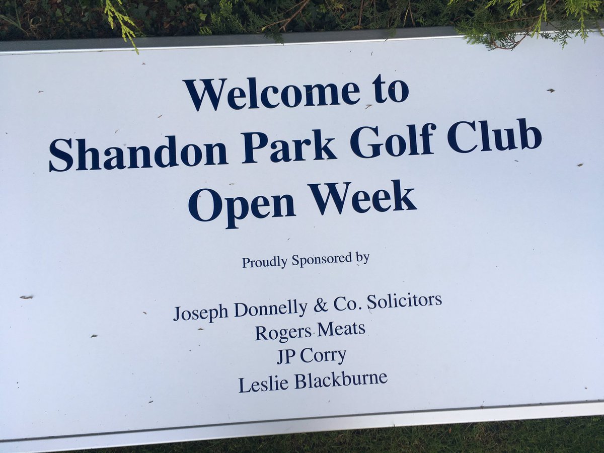 ShandonParkGC's tweet photo. Thanks to our #OpenWeek2017 visitors, congrats to the winners & megathanks to our sponsors. See you in 2018! ⛳️ @loveulstergolf @KellyPrc https://t.co/MAgtVWU3pV