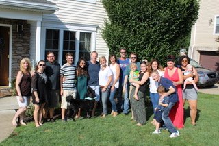 EngagedProspect's tweet photo. The whole #EngagedProspect family came together yesterday, Thanks Dan and Rachel! https://t.co/FwFxhXDJyH