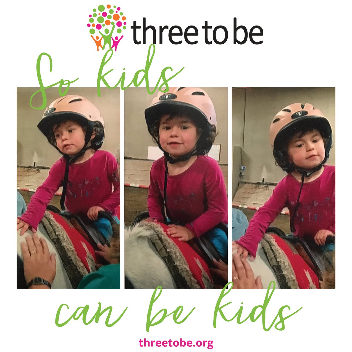threetobe's tweet photo. We LOVE smiles on our kids' faces when they get to  join their fav activities w/ #threetobe grants https://t.co/9IALiMD1kU #MondayMotivation https://t.co/J8n1GyHhun