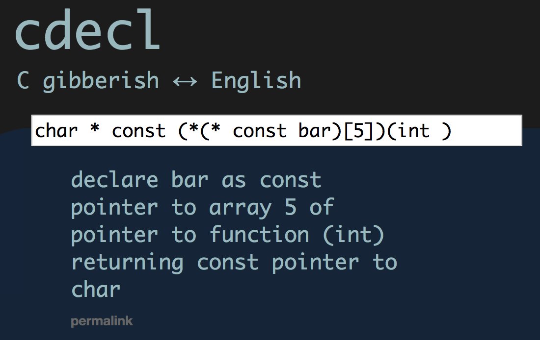 Today I Found: cdecl.org