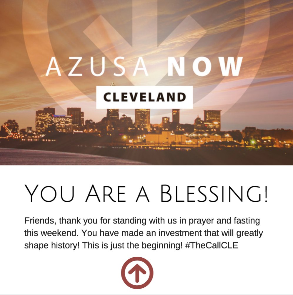 contendglobal's tweet photo. From all of us with Lou Engle and TheCall - thank you for playing a role in Azusa Now. The best is yet to come! #TheCallCLE https://t.co/Gtsn33S1N8