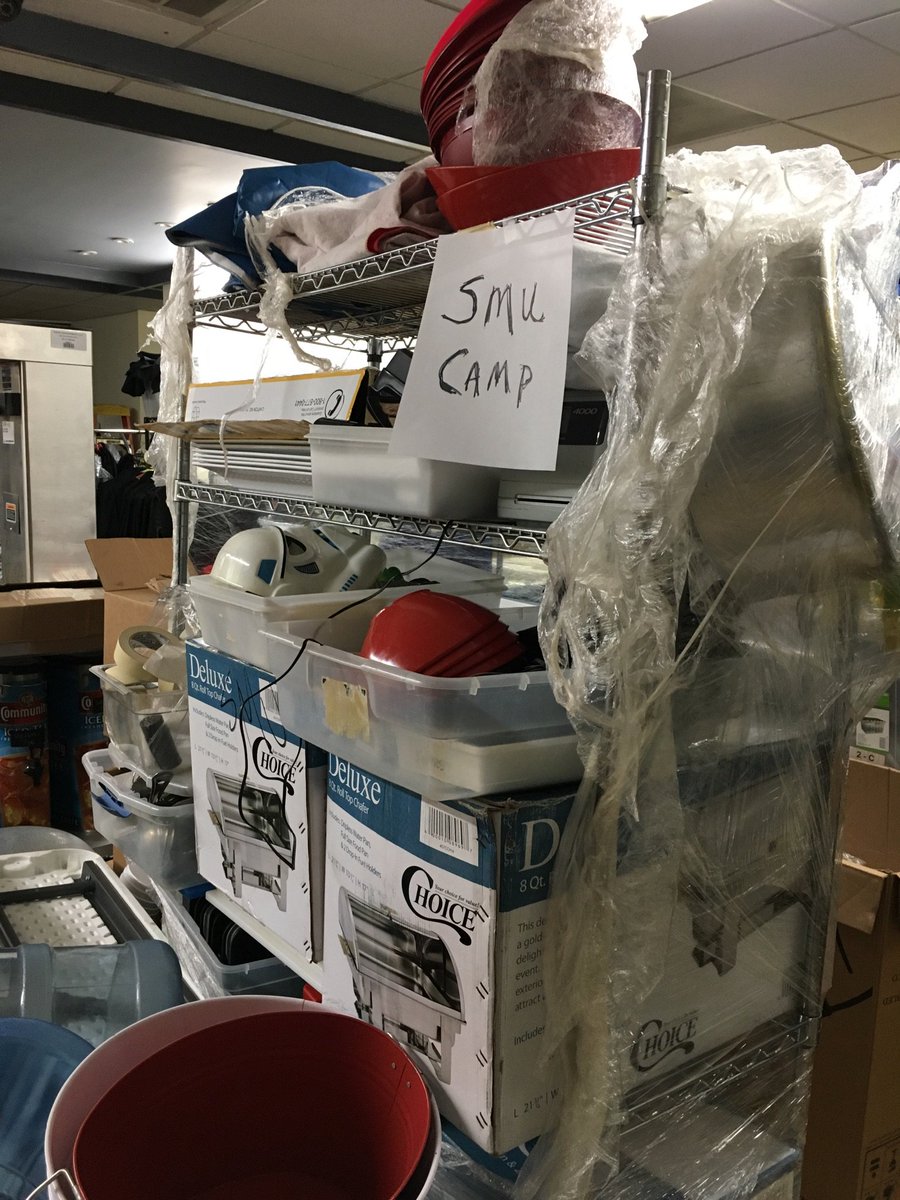 festive_kitchen's tweet photo. We're packing! T-minus 6 days &amp; counting til Festive Kitchen's in the house! #smufootball #PonyUpTempo https://t.co/BknJbUxOTU