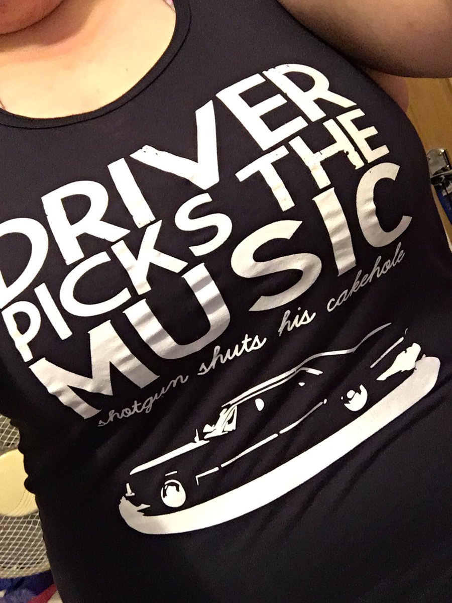 catherine_ide21's tweet photo. @JensenAckles @jarpad Getting compliments on my choice of gym wear tonight!! #SPN #driverpicksthemusic #frontrowfit https://t.co/VWbv0dKFic