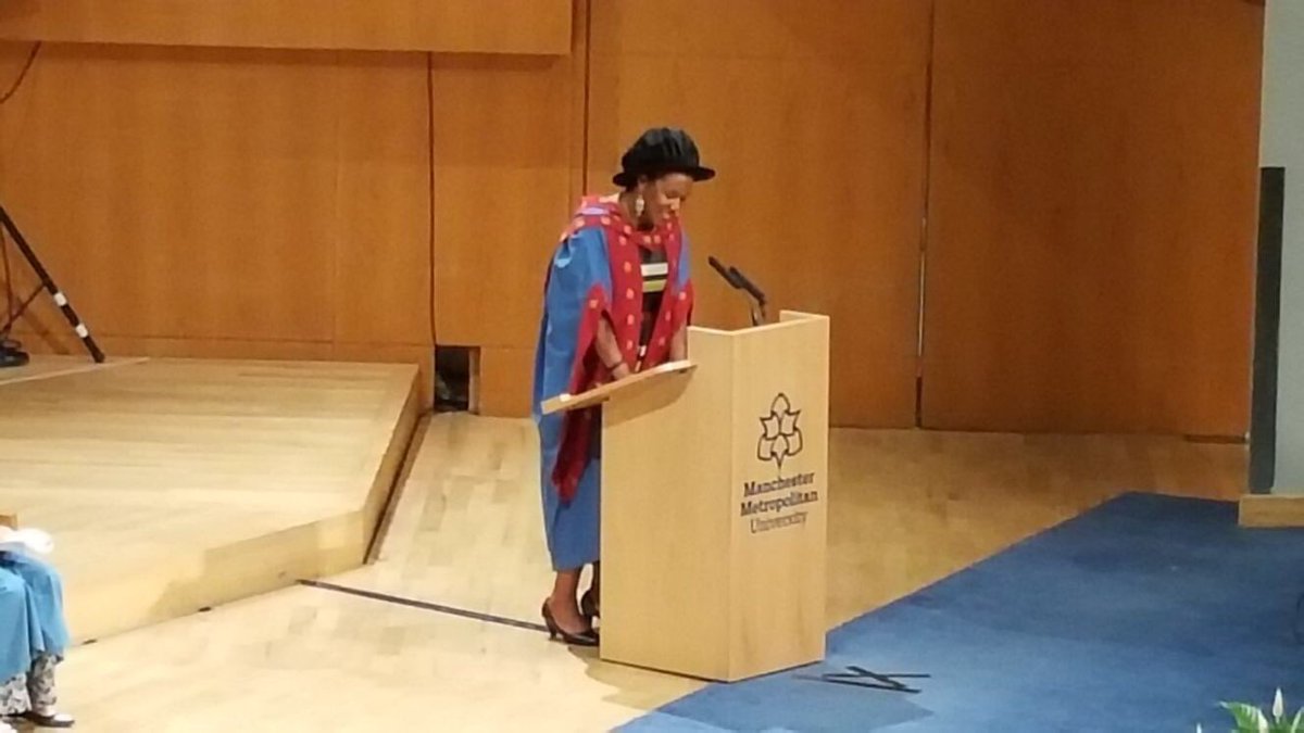 MsIbegbuna's tweet photo. Just a perfect day.
Thanks so so much @ManMetUni 
#HonoraryDoctorate
#ProudMum https://t.co/yNESrA19e8
