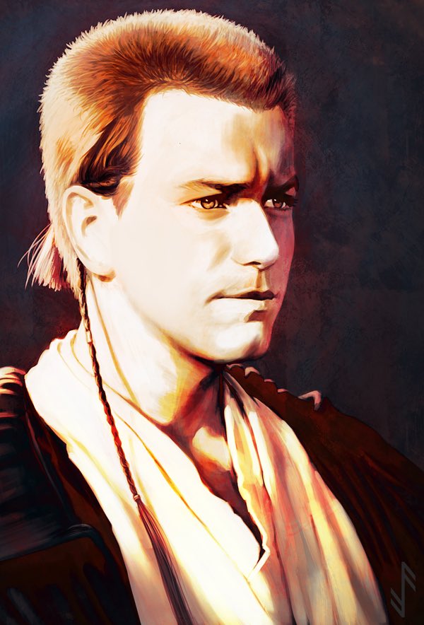 Yrogerg84's tweet image. Master Kenobi 🙏 by Aquila Audax
#StarWars #fanart