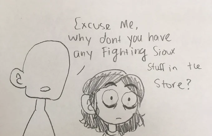 A shitty comic about UND 