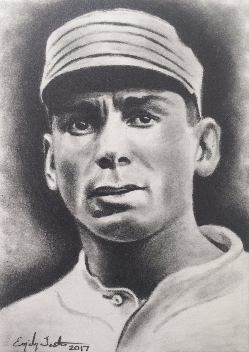 emilytesterart's tweet photo. Sketch of #Athletics #pitcher #ChiefBender. #earlybaseball #deadballera #baseballart #sportsart #sketchcard #deadball #PhiladelphiaAthletics https://t.co/kexgzP0yHl