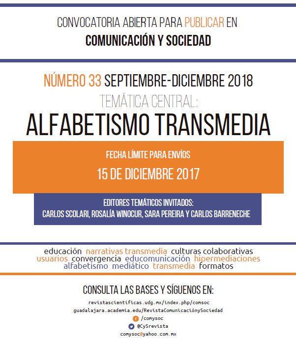 cscolari's tweet photo. #CFP #Alfabetismo #Transmedia #TransmediaLiteracy https://t.co/VW6hWAMC09 https://t.co/mhIXYnWrII