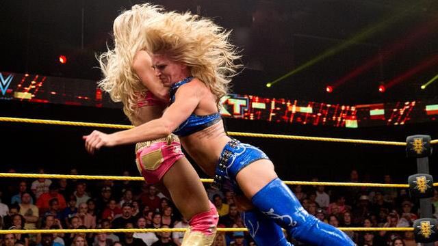 WWENXTWORLD's tweet photo. TODAY IN HISTORY!
NXT- July/24/2014
Charlotte (c) defeated Summer Rae to retain the NXT Women's Championship. https://t.co/CcEe9vsWDL