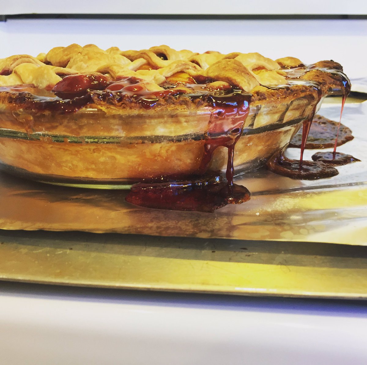 elish71183's tweet photo. Cherry pie @BraveTart https://t.co/P9rC3IEVqK
