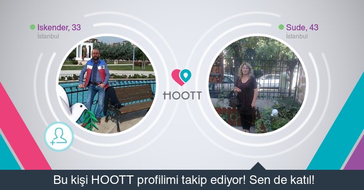 #HOOTTapp HOOTT süper! Takipçilerime gözat hemen. HOOTT ile eğlen! goo.gl/jPUaB0