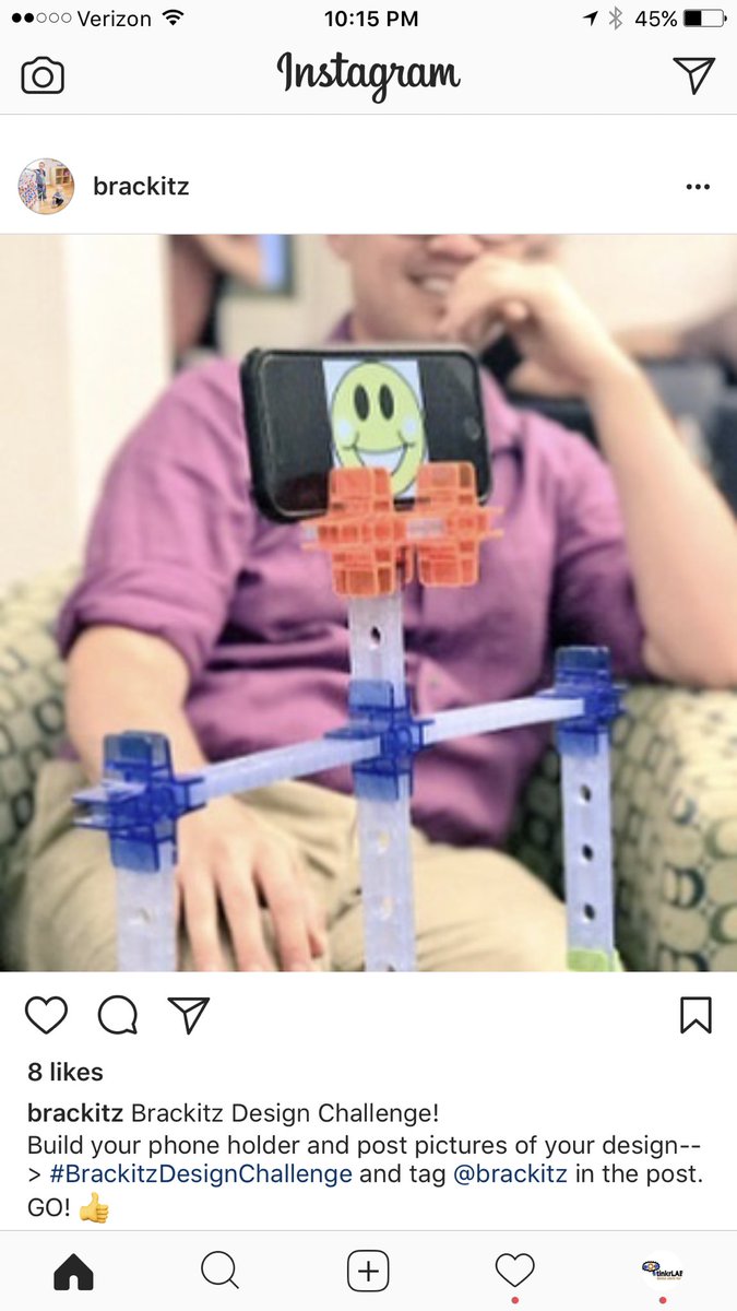 tinkredu's tweet photo. @techsavvyed @Rangerdavie @517EdTech look what showed up in our instagram feed. #feelinginspired #STEAMlab17 #517edtech #miched https://t.co/mp8J1iOHD3