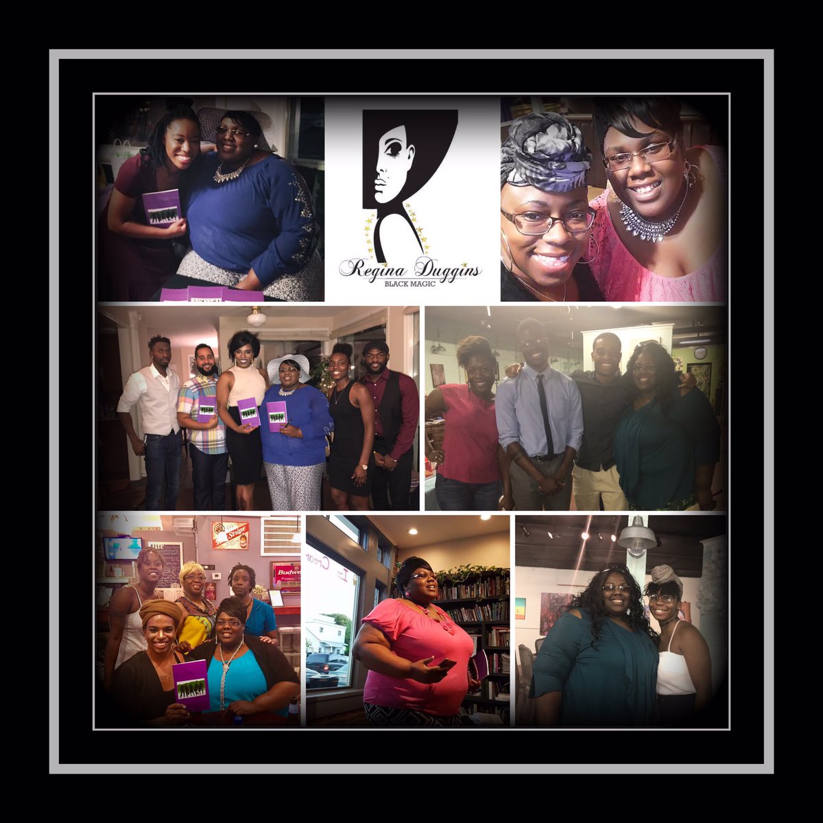 AuthorReginaD's tweet photo. This journey is turning out to be great! Thank you all for the support of my self-published poetry book "Black Magic!" Available on Amazon. https://t.co/nVFkh0UpM7