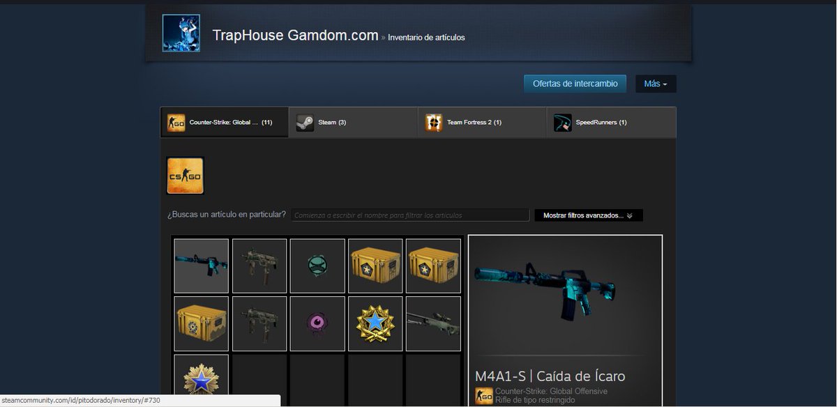 guwop145's tweet photo. Gracias ya la tengo en mi inventario :) @zevoCSGO  @TOPFRAG_ https://t.co/7upY5fBpHU