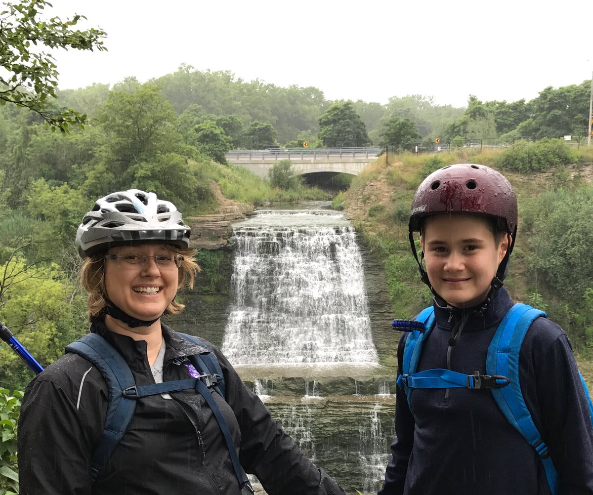 kimgadsdon's tweet photo. From #AlbionFalls through #RedValleyTrail then back and around #FelkersConservationArea today with our son. https://t.co/yib6dGFTgU