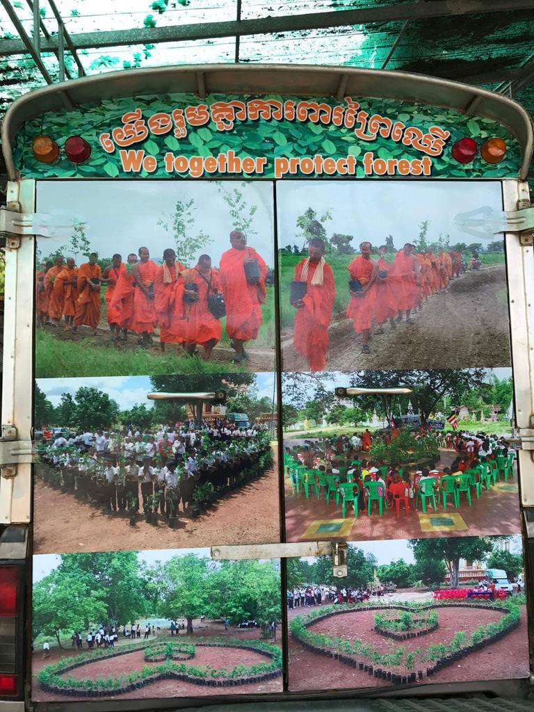 Mobile Studio is still running from village to village to serve the need of rural communities in Cambodia. forest protection is the goals.