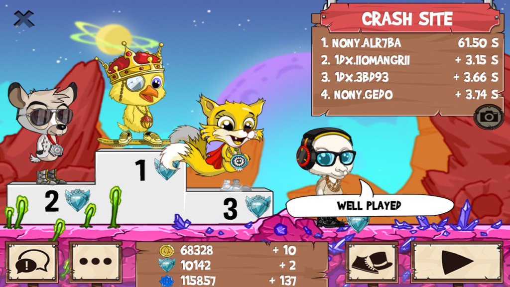 gedo_90's tweet photo. I just played a golden fox! #funrun2 #Alr7Ba #IIOMANGRII #3bd93 https://t.co/rpQsXsTeKB