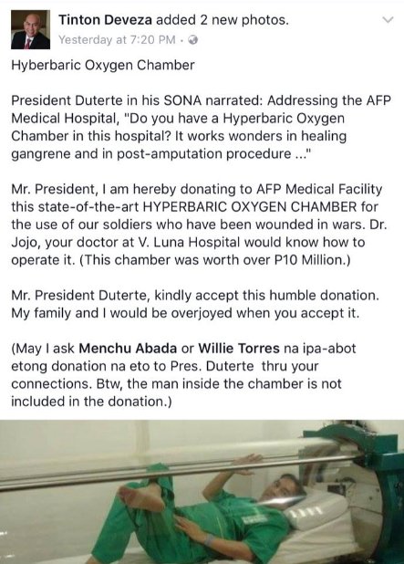 nashdgr8's tweet photo. kasalanan eto ni DUTERTE bat bumabalik ang pagkamakabayan natin mga pilipino! inspired!!! TY TINTON DEVESA #DDSPARTYPARTY #NADU30 #SONA2017 https://t.co/qnWVj5i5RK