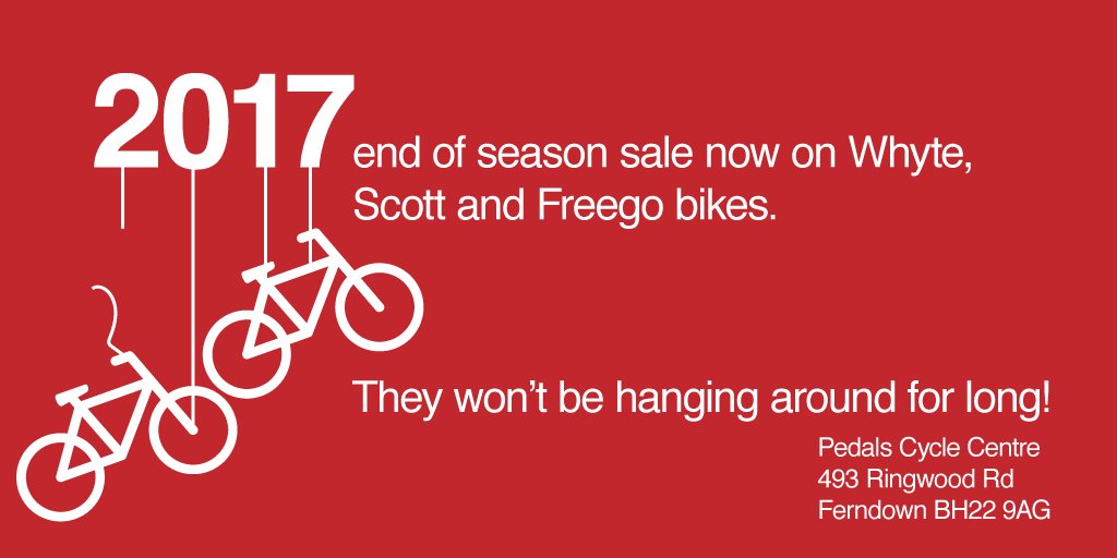 InfoPedals's tweet photo. Sale on the 2017 ranges. Hurry on over and grab a bargain quickly as they won't be hanging around for long! https://t.co/iV8RYCy9DB https://t.co/PEdUqGnQkz