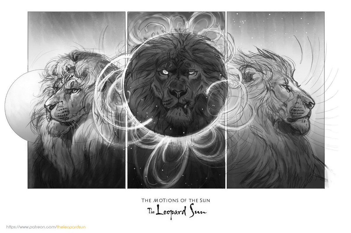 TheLeopardSun's tweet photo. #TheLeopardSun concept art: "The Motions of the Sun" https://t.co/ZBEiem1mL1
