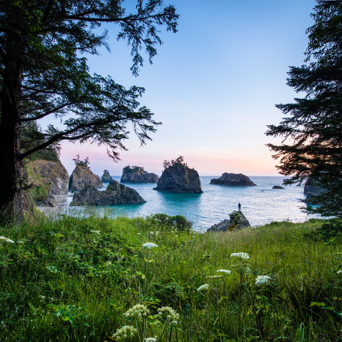 Cotton Candy Skies in Southern Oregon. Looks a little like the set of Game of Thrones, no?