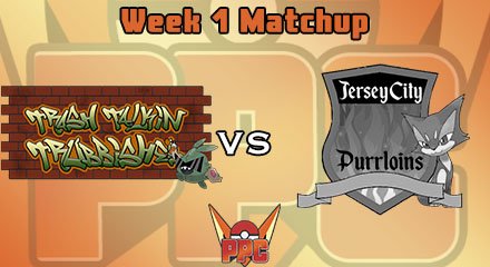 PremierPokemon's tweet image. 2nd match of the week was between @Fugiorules and @Spazzcat9!! Hella close game, but Fugi took the W by SEVEN PERCENT &amp;amp; ended with a 1-0!!