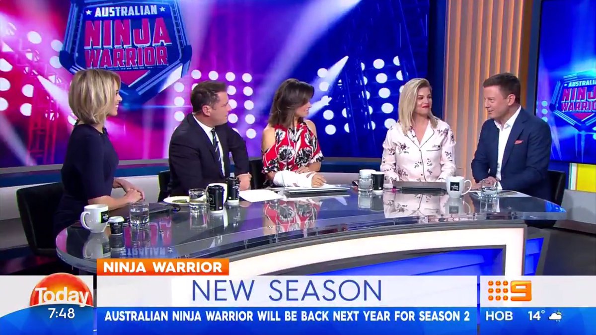 brekkytv's tweet photo. 25 JULY: @SylviaJeffreys, @karlstefanovic, @Lisa_Wilkinson, #TimGilbert and @Natalia_Cooper9 have the latest on Tuesday's @TheTodayShow https://t.co/zBXRpWWhZf