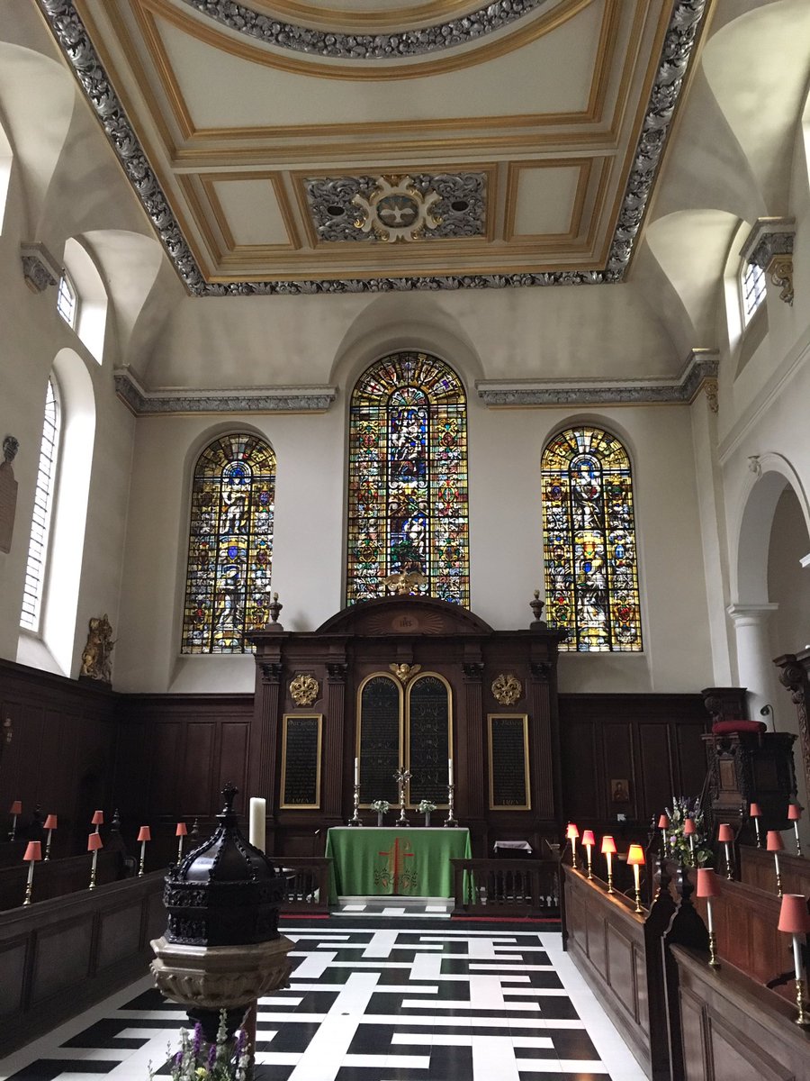 Lovely evening of bells <a href="/StVedast/">St Vedast</a>. Stunning in the evening light