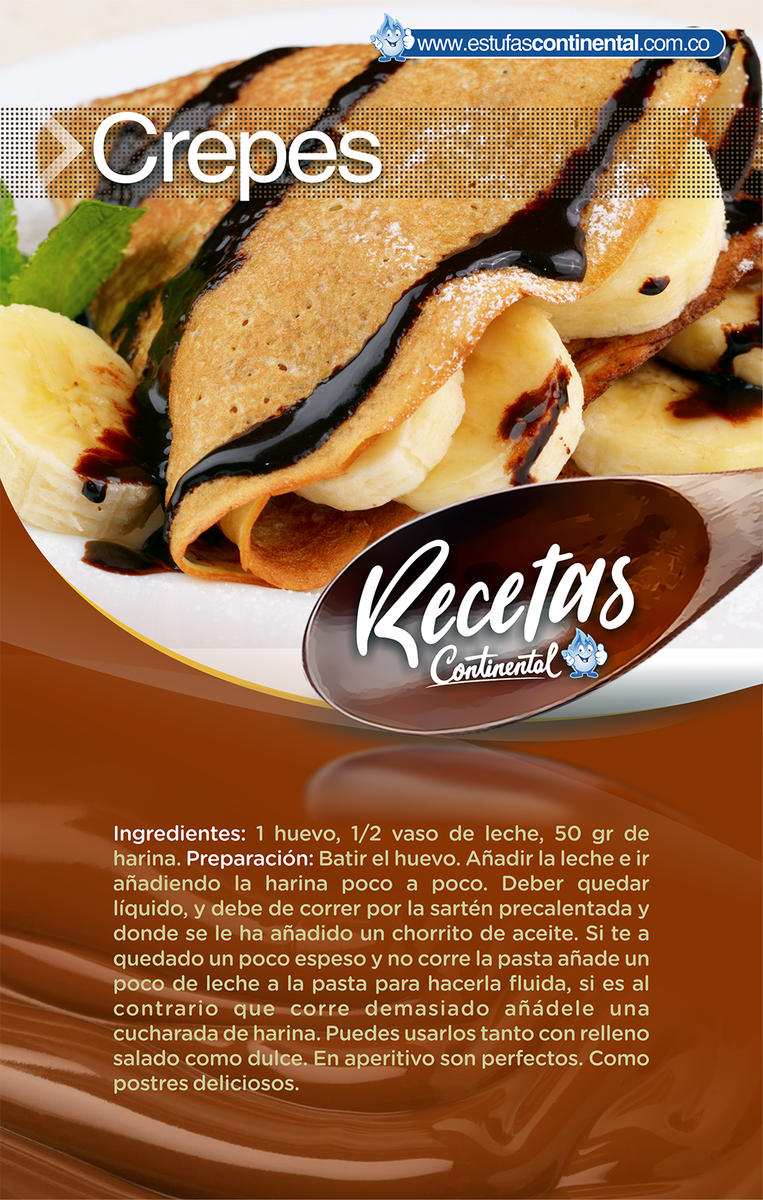 EstufasContine1's tweet photo. ¡Y que tal unos crepes de onces? cada semana encontrarás una nueva receta para deleitar el paladar con @EstufasContine1. https://t.co/OnFSWYOWJv