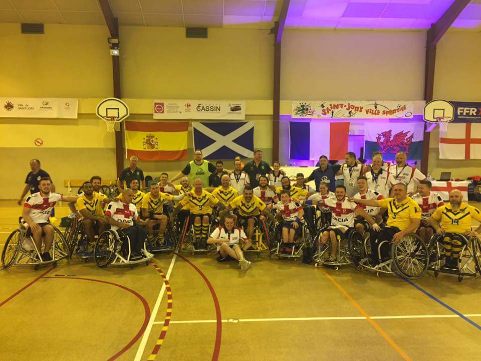 asiapacificrl's tweet photo. .@EnglandWhRL has defeated @WRLAus ๐ฆ๐บ 80-26 in Round 3 of the Wheelchair #RLWC in Saint-Jory #FOWC2017 #rugbyleague https://t.co/2MKfBVwV5z