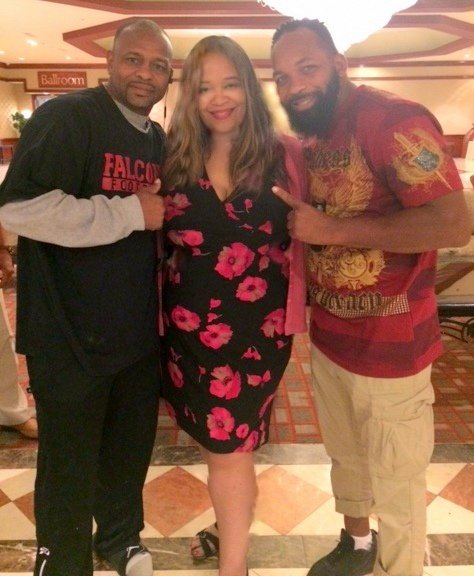 EricaCollins's tweet photo. @RoyJonesJrFA #RoyJonesJr #PrinceBadiAmaju #WorldBoxingChampions rematch #hildAbduction #Slavetrade #LasVegas 11/24/2017 @EnterpriseECAA https://t.co/5iU1IxGVMb