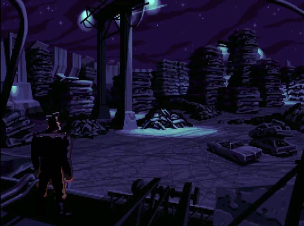 AdventurersCap's tweet photo. Full Throttle (1995)
----------------
#fullthrottle #fullthrottlegame #polecats #bikergang #ben #maureen #ripburge… https://t.co/B58P46FnYt https://t.co/gSvcFZ881o