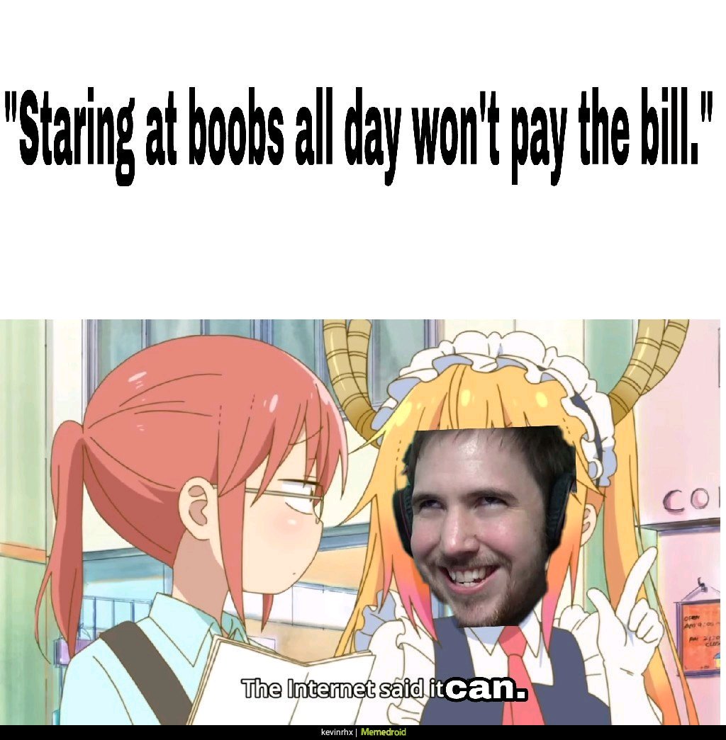 CBANIMECRACK's tweet image. @Lost_Pause_ for the next Try mot to laugh/cringe video #trynottolaugh #trynottocringe #noblesenpai #boobs