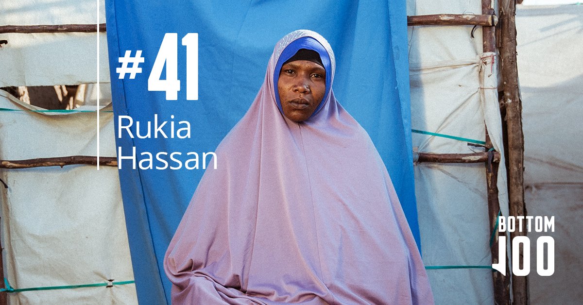 fundforpeace's tweet photo. After her husband and her parents were murdered, Rukia took her kids and fled. https://t.co/C7dr8q5pGc #Bottom100 https://t.co/0ay5FxuCoY