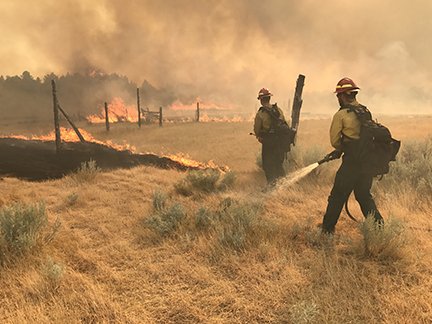 BLM_MTDKs's tweet photo. #HerosWeek 
BLM MTDAKs thanks the brave men and women who risk their lives fighting the #MTfires. Thank you for all you do! https://t.co/SfMlP6YBmf
