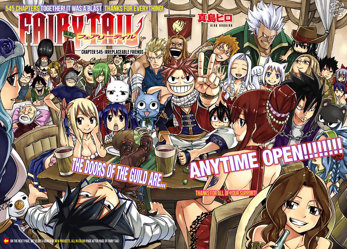 raparbis's tweet photo. After 11 emotional years. Thank you #FairyTail for teaching me the real meaning if friendship. Last Chapter is up! #IrreplaceableFriends https://t.co/GsPPTbJgra