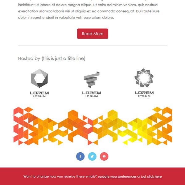 EmailTemplts999's tweet photo. NEW FREE EMAIL TEMPLATE!! #Mailing #eCommerce #HTML ☛ https://t.co/O0k8Zri0Ub https://t.co/NIdmTEsKpj  #Mailing #eCommerce #HTML