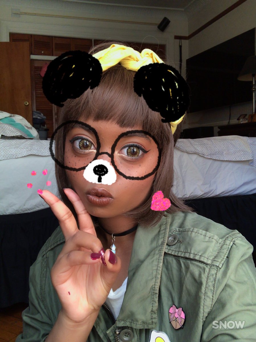 pixelghosts's tweet image. I found the panda filters!! Finally... I&apos;m Manda Panda 🐼✨