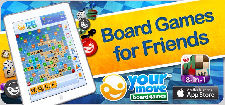 I want to play you in #YourMove, the 8-in-1 board game app! My username is 'DGlad1969'. goo.gl/q3pNE
