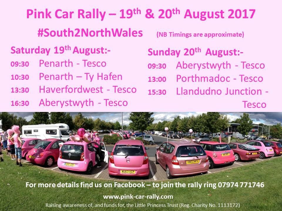 TaTweetsBristol's tweet photo. Come and join us on this years @pinkcarrally #pink #pinkcar #pinkcarrally #cars #wales https://t.co/u3vLoaswbU