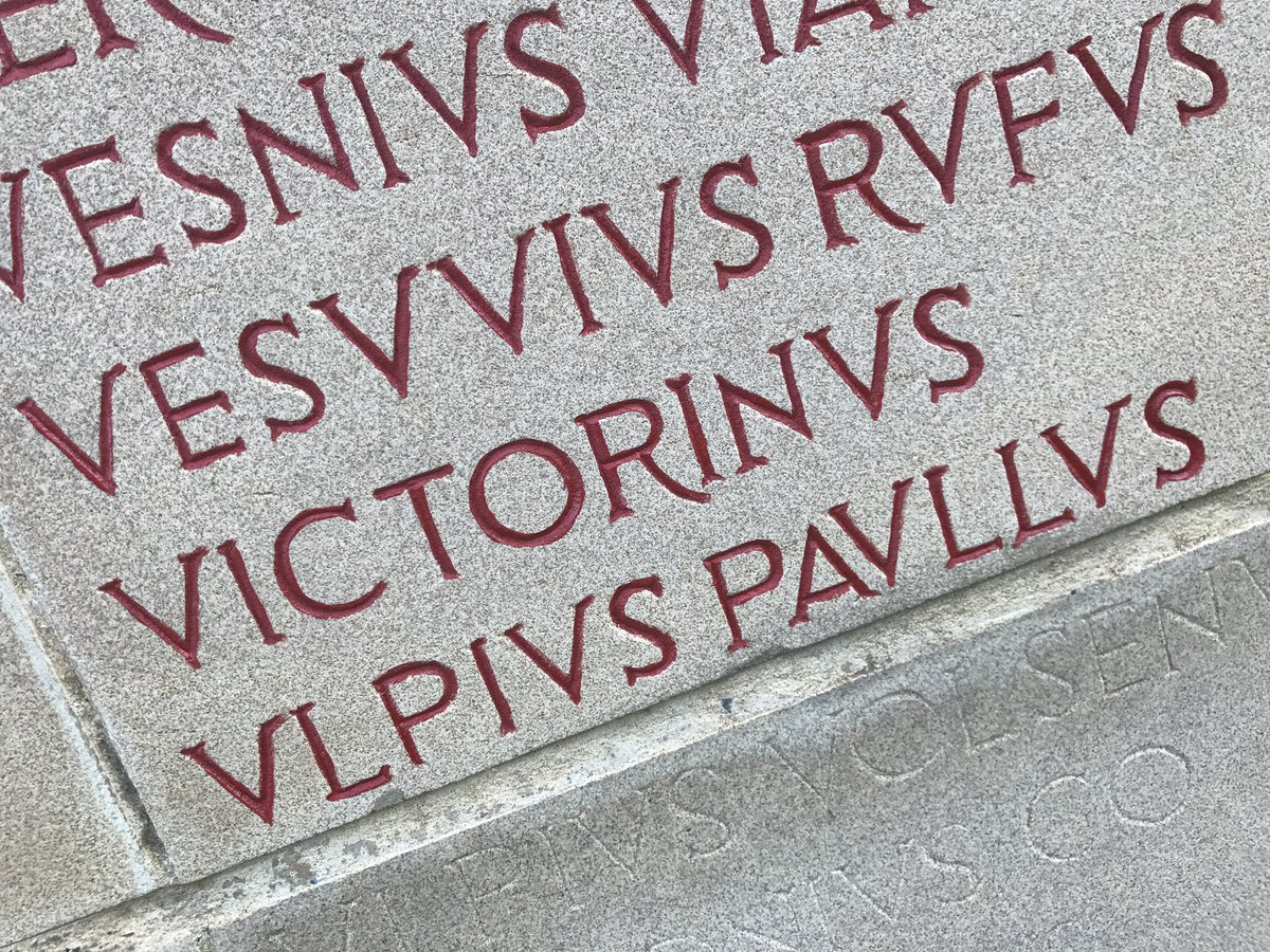 TheGallicEmpire's tweet photo. So need to research the names of #Victorinus and #Postumus cited on men who built the wall in @SegedunumFort a key insight? https://t.co/tBKe28hhRx