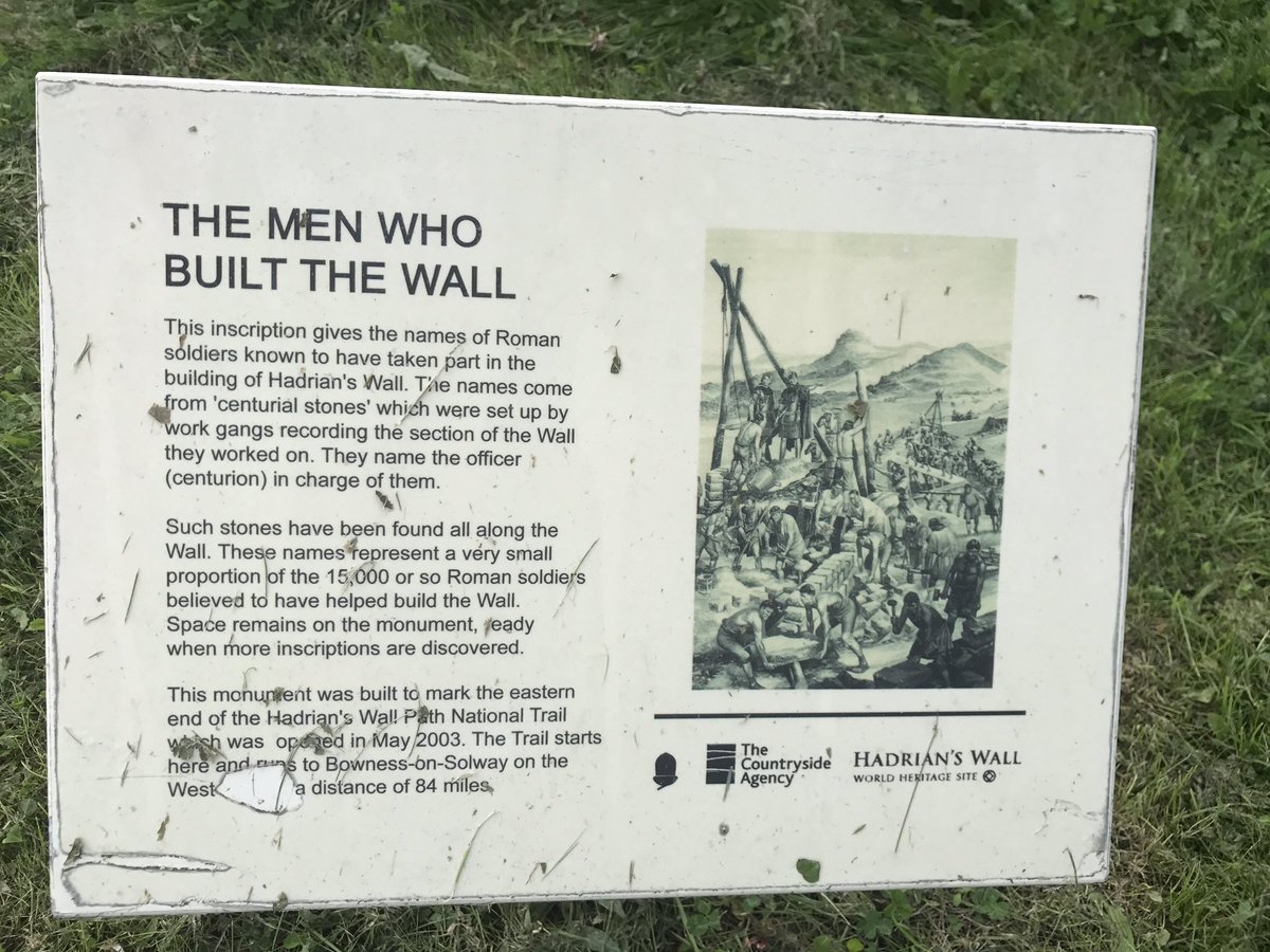 TheGallicEmpire's tweet photo. So need to research the names of #Victorinus and #Postumus cited on men who built the wall in @SegedunumFort a key insight? https://t.co/tBKe28hhRx