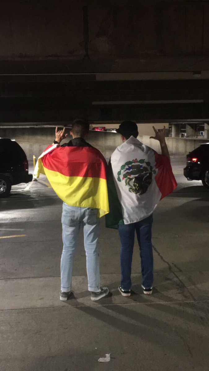 GueroKale's tweet photo. Happy early birthday to GriffenJ cause I won't be here to tell you, my lil German army boy 🇲🇽🇩🇪  Catch you in two👔 @griffgraff13 https://t.co/CjHt9iLTsJ
